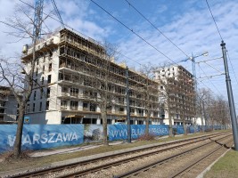 zdjęcie z budowy Bulwary Praskie