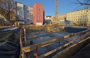 zdjęcie z budowy Stawowa