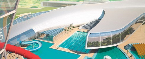 wizualizacje Kompleks wodno-sportowy
