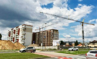 zdjęcie z budowy Panorama Dobrzec