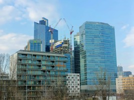 zdjęcie z budowy Skyliner II