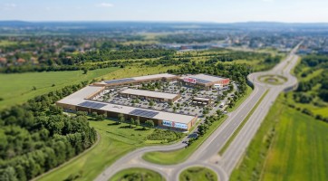 zdjęcie z budowy MMG Centers Krosno