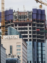 zdjęcie z budowy Upper One