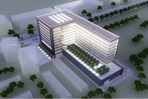 wizualizacje Biurowiec UM i Gildii
