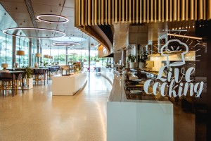 zdjęcie Restauracja przy biurowcu firmy Kaufland