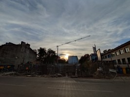 zdjęcie z budowy Przędzalniana 101/103