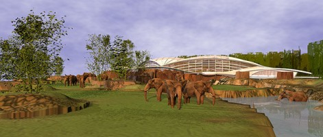 zdjęcie Pawilon Słoni w Nowym ZOO w Poznaniu