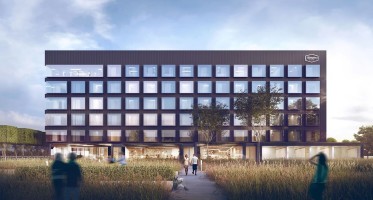 zdjęcie z budowy Hampton by Hilton Wroclaw Airport