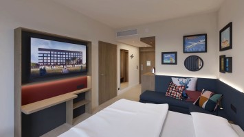 zdjęcie z budowy Hampton by Hilton Wroclaw Airport