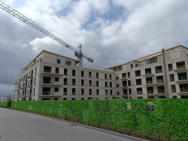 zdjęcie z budowy Nordic Bemowo