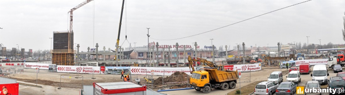 rozbudowa galerii o parking wielopoziomowy