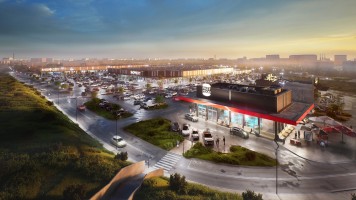 zdjęcie z budowy Park handlowy Shopp.City