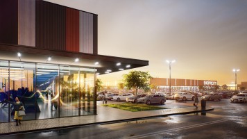 zdjęcie z budowy Park handlowy Shopp.City