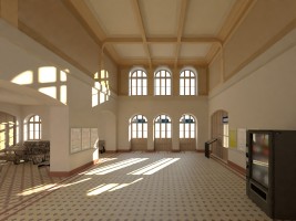 zdjęcie z przebudowy Dworzec kolejowy PKP