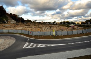 Opuszczony plac budowy
