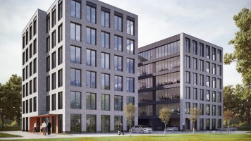 wizualizacje Biurowiec Silver Office