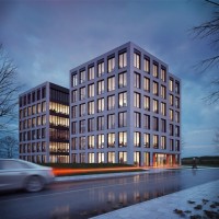 wizualizacje Biurowiec Silver Office