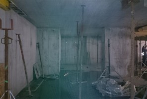 ŚCIĄGANIE DESKOWANIA STROPU POZIOM -2 KL3