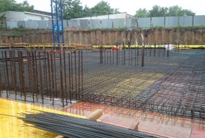 ZBROJENIE STROPU POZIOM -2 WIDOK GÓRNY KL1