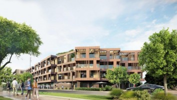 wizualizacje Kompleks apartamentowo-hotelowy
