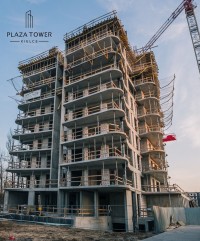 zdjęcie z budowy Plaza Tower
