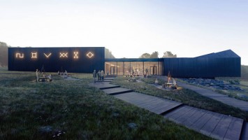 wizualizacje Park Dziedzictwa Gór Świętokrzyskich Łysa Góra