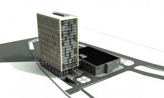 wizualizacje Kompleks handlowo-biurowo-hotelowy