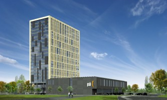 wizualizacje Kompleks handlowo-biurowo-hotelowy