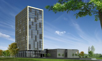 wizualizacje Kompleks handlowo-biurowo-hotelowy