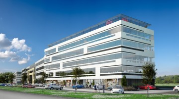 wizualizacje Biurowiec Jasnogórska 13