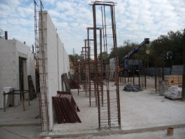 roboty murowe parter - ściany garaży