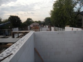 roboty murowe parter - ściany garaży