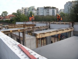 roboty murowe parter - ściany garaży