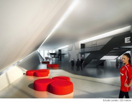 wizualizacje Nowa hala TS Wisła