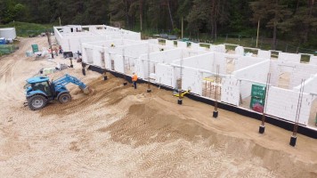 zdjęcie z budowy [Karwica] Zapach Lasu – Naturalne SPA