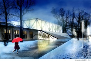 wizualizacje Nowa hala TS Wisła