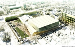 wizualizacje Hala Towarzystwa Sportowego Wisła kraków