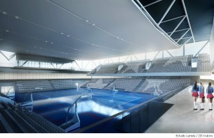 wizualizacje Nowa hala TS Wisła