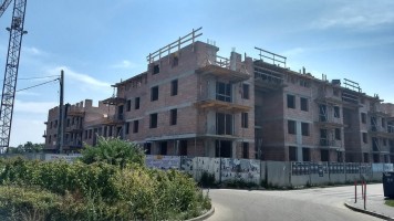 zdjęcie z budowy Słoneczne Miasteczko