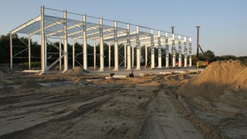 zdjęcie Zakład produkcji elementów dźwigów portowych i siłowni wiatrowych