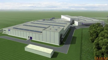 zdjęcie Hala produkcyjna z częścią wysokiego składowania