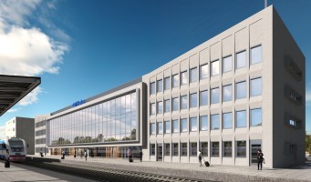 zdjęcie z przebudowy Dworzec kolejowy PKP