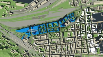 wizualizacje Zabudowa Międzytorza