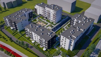zdjęcie z budowy Osiedle Zielona Przystań