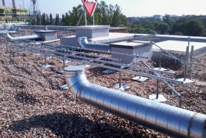 Montaż instalacji na dachu