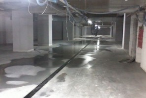 Posadzka garażu na -1