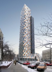 wizualizacje Shalom Tower