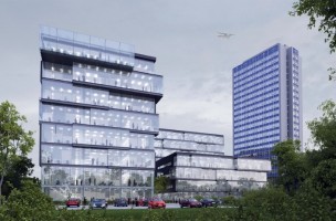 wizualizacje Biurowiec Astrów