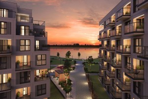 zdjęcie z budowy Panorama Kwiatkowskiego River