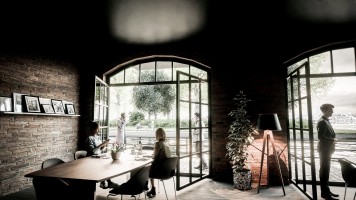 wizualizacje Lofty Farbiarnia